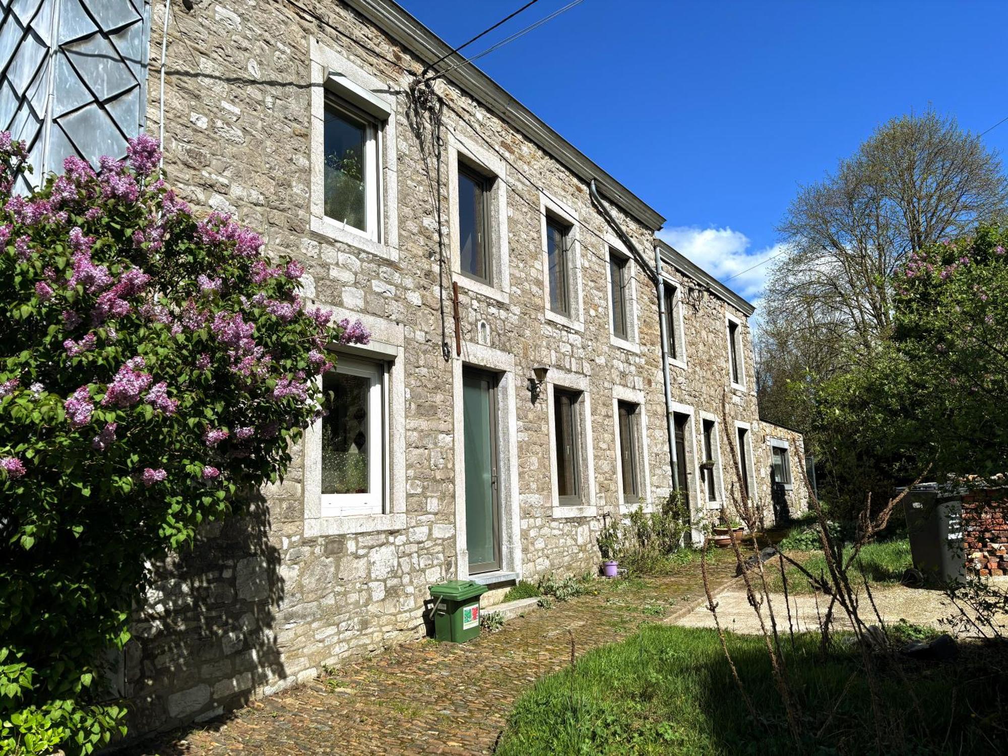 Ancienne Ferme Totalement Renove Moderne A Baelen Villa Bagian luar foto